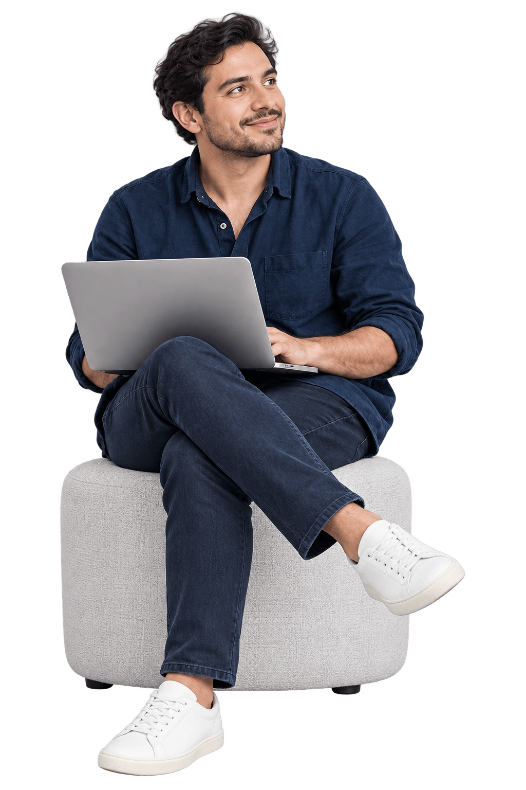 Persona con una laptop